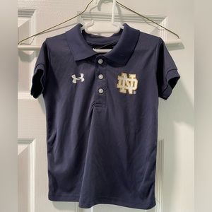 2T Notre Dame UA Performance Polo